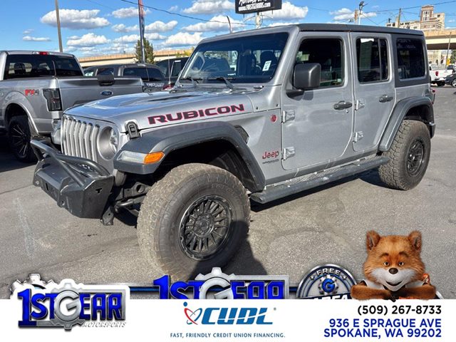 Billet Silver Metallic Clearcoat 2018 Jeep Wrangler SUV / Crossover Four-Wheel Drive 6-Speed Manual