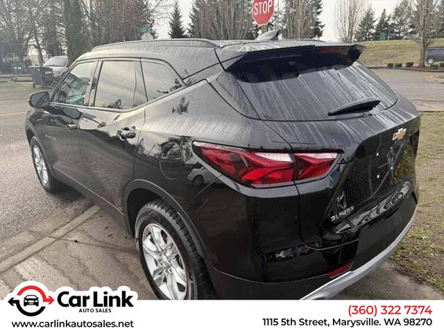 Black 2021 Chevrolet Blazer 3LT FWD SUV / Crossover Front-Wheel Drive Automatic