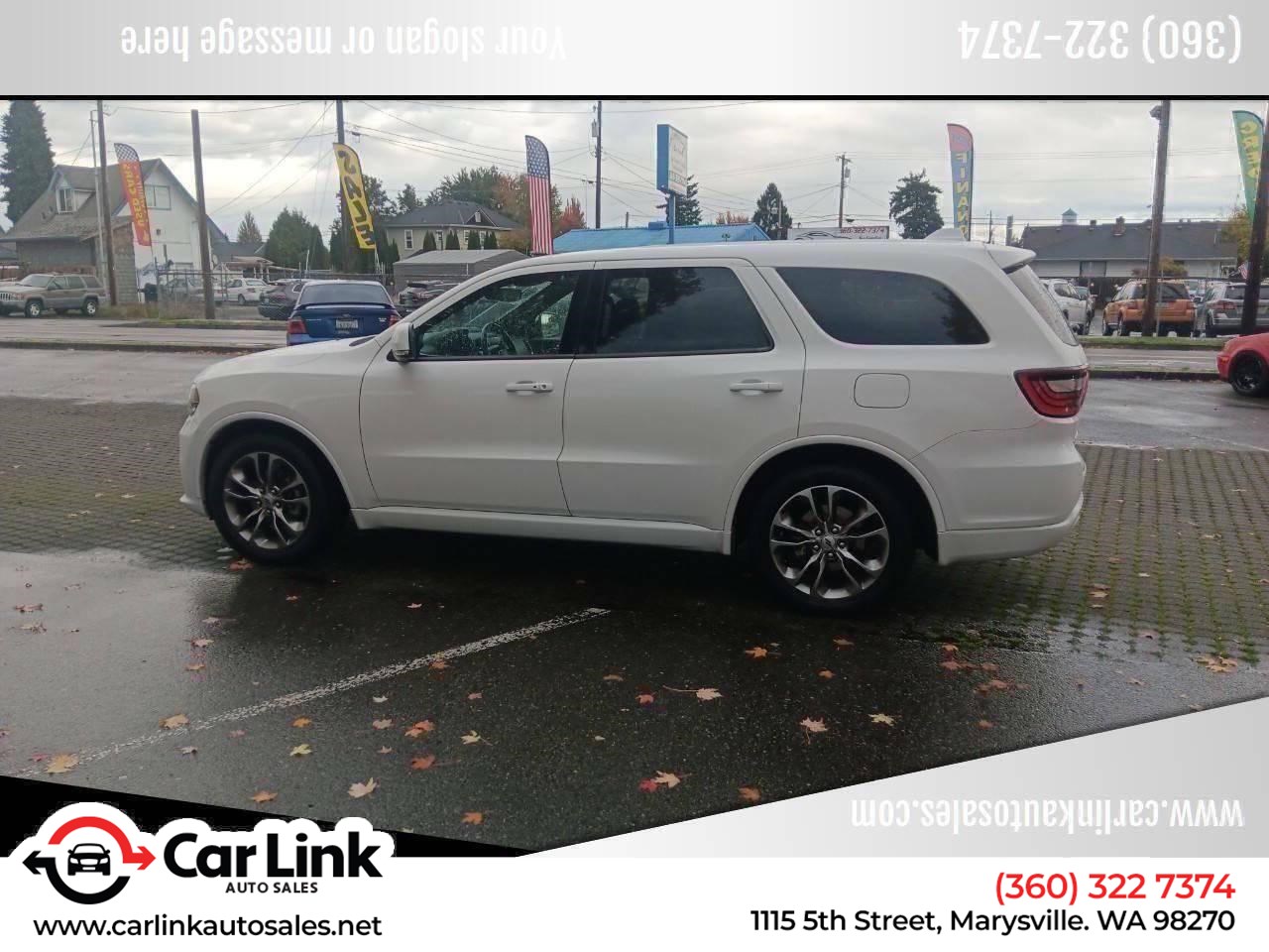 White Knuckle Clearcoat 2020 Dodge Durango SUV / Crossover Rear-Wheel Drive Automatic