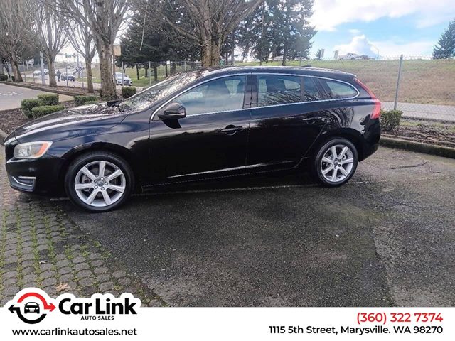 Black Stone 2016 Volvo V60 T5 Platinum Wagon Front-Wheel Drive Automatic
