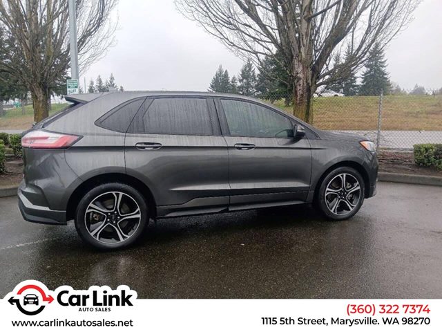 Gray (Magnetic Metallic) 2019 Ford Edge SUV / Crossover All-Wheel Drive Automatic