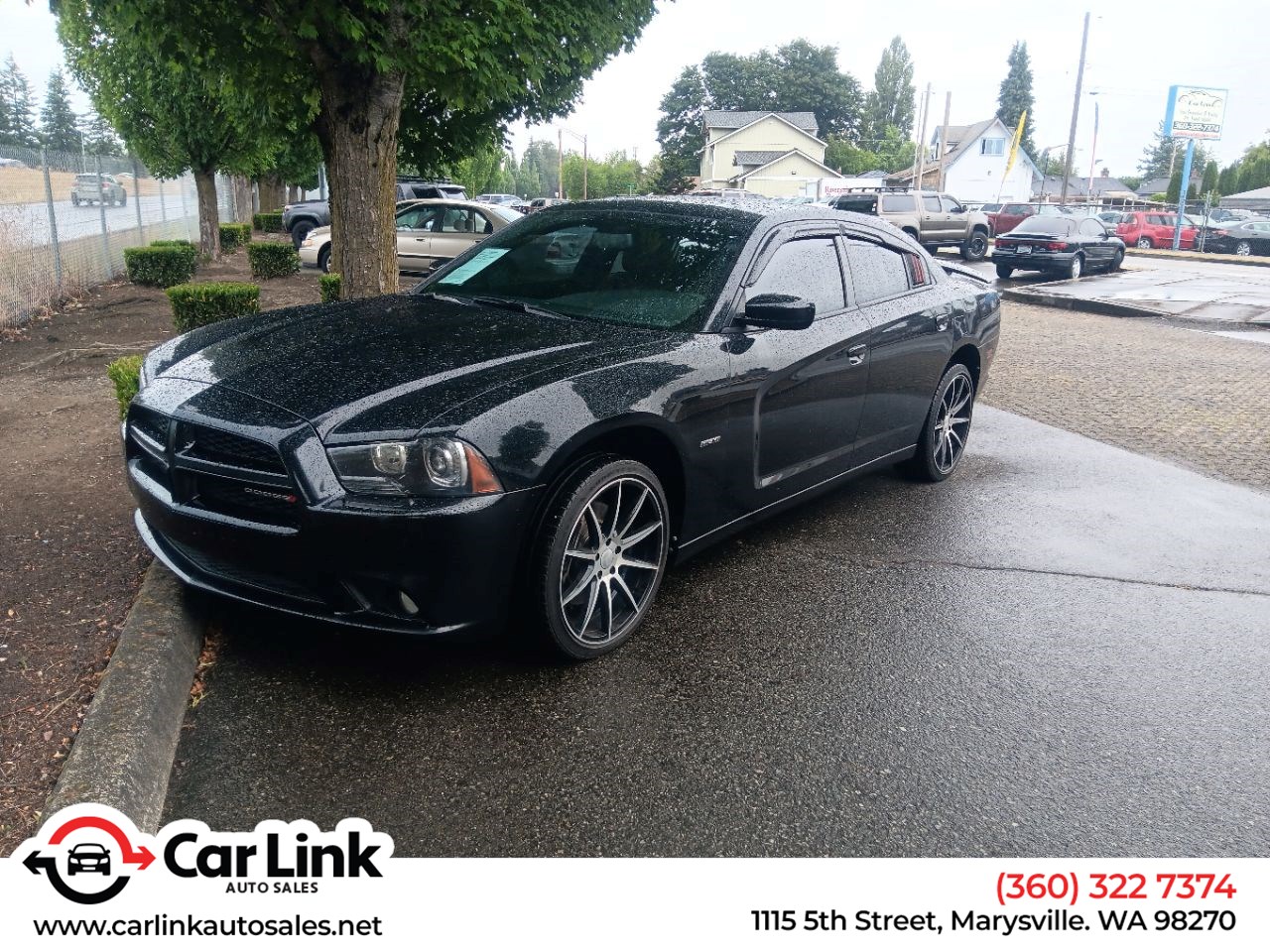 Pitch Black 2014 Dodge Charger Sedan All-Wheel Drive Automatic