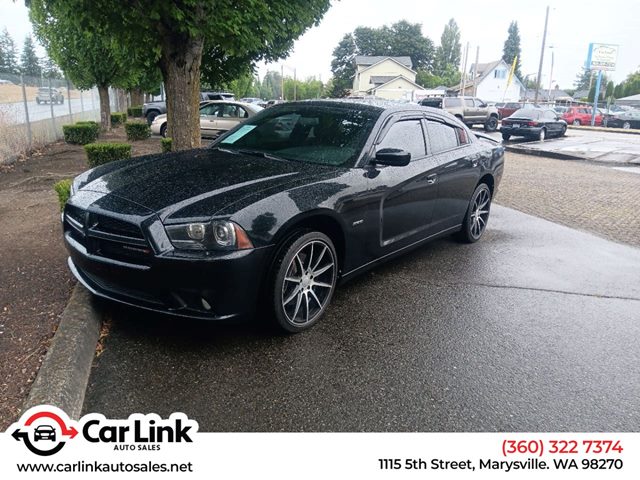 Pitch Black 2014 Dodge Charger Sedan All-Wheel Drive Automatic