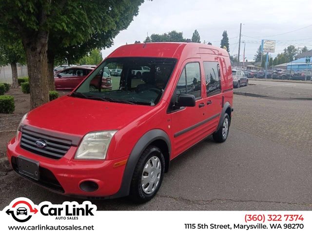 Torch Red 2010 Ford Transit Connect Van Front-Wheel Drive Automatic