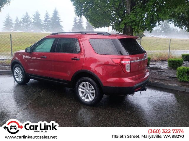 Ruby Red Metallic Tinted Clearcoat 2015 Ford Explorer SUV / Crossover All-Wheel Drive Automatic