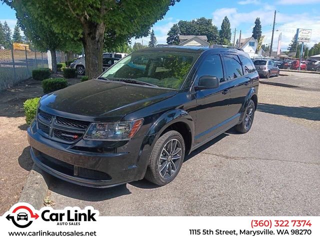 Pitch Black Clearcoat 2018 Dodge Journey SUV / Crossover Front-Wheel Drive Automatic