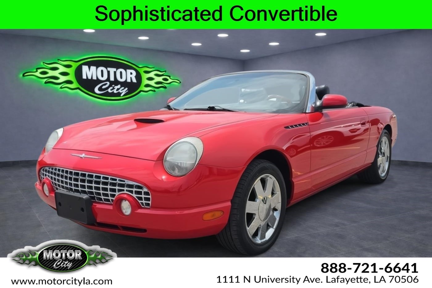 2002 Ford Thunderbird Premium With Removable Top's photo