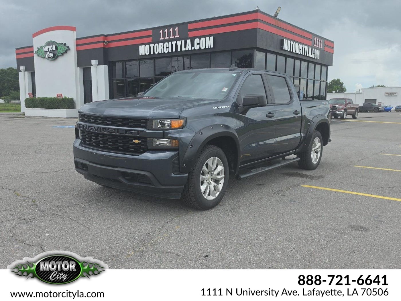 2021 Chevrolet Silverado 1500 Custom 4X4 Crew Cab Short Box's photo