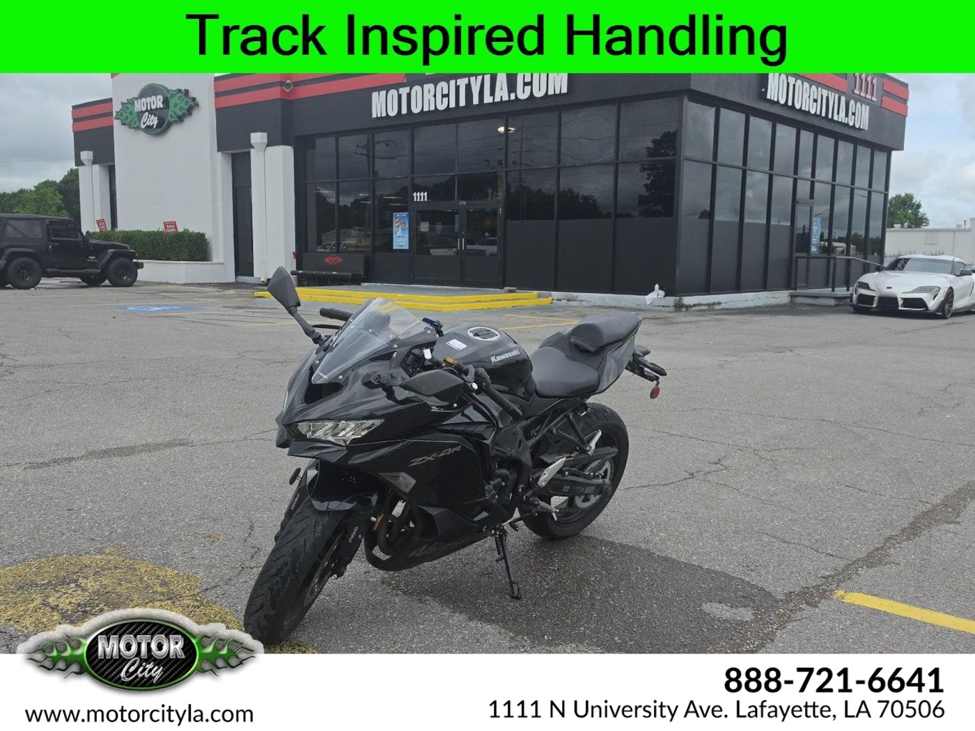 Used 2025 Kawasaki Ninja ZX-4R for Sale in Lafayette, LA.