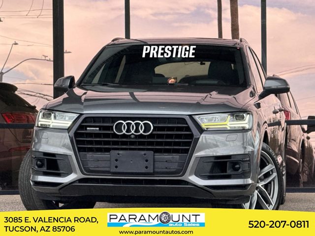 Graphite Gray Metallic 2017 Audi Q7 3.0T quattro Prestige SUV / Crossover All-Wheel Drive Automatic