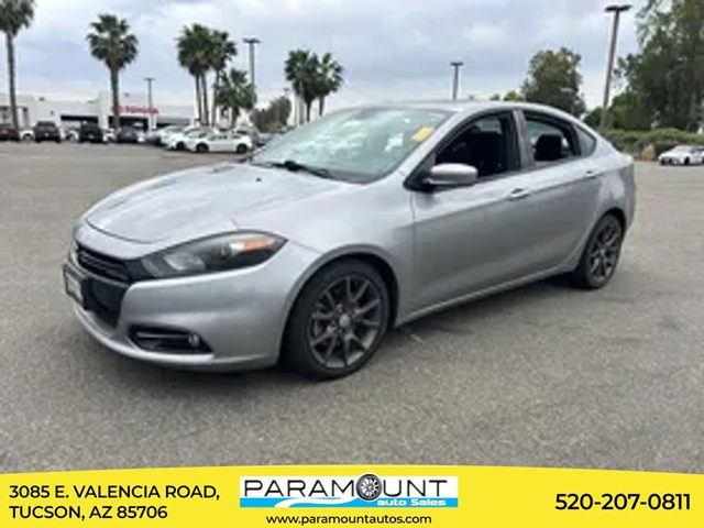 Billet Silver Metallic Clearcoat 2016 Dodge Dart SXT FWD Sedan Front-Wheel Drive Automatic