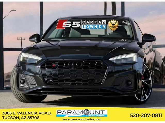 Mythos Black Metallic 2023 Audi S5 3.0T quattro Premium Plus Coupe AWD Coupe All-Wheel Drive Automatic