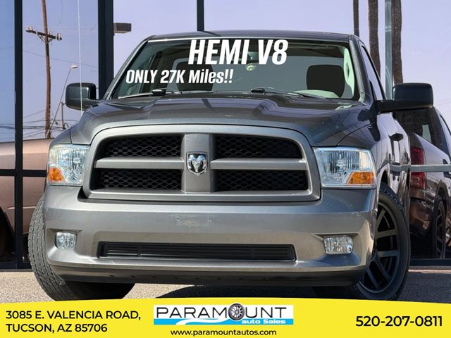 Mineral Gray Metallic 2012 RAM 1500 Pickup Truck 4X2 Automatic