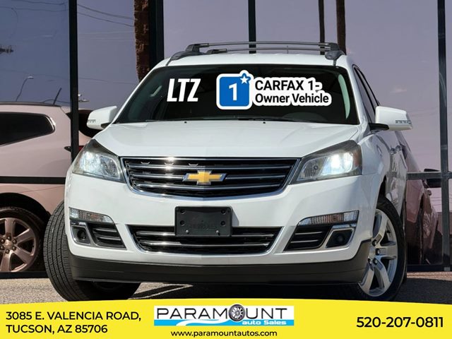 Summit White 2016 Chevrolet Traverse SUV / Crossover Front-Wheel Drive Automatic