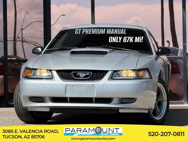 Silver Metallic 2001 Ford Mustang Coupe Rear-Wheel Drive Manual