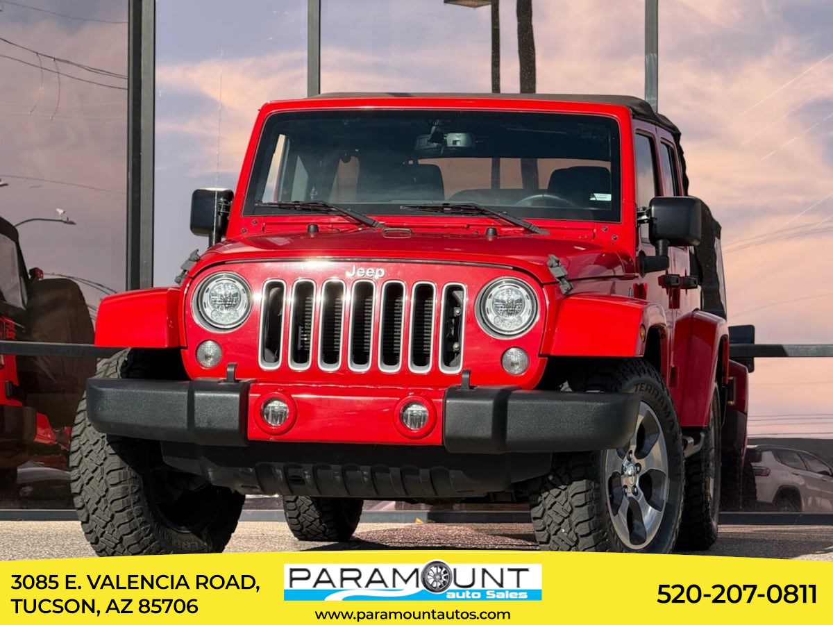 2018 Jeep Wrangler JK Unlimited Sahara