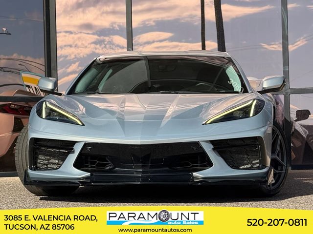 Silver Flare Metallic 2022 Chevrolet Corvette Coupe Rear-Wheel Drive Automatic