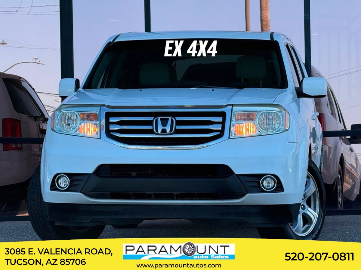 Taffeta White 2013 Honda Pilot SUV / Crossover Four-Wheel Drive Automatic