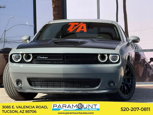 Destroyer Gray Clearcoat 2018 Dodge Challenger Coupe Rear-Wheel Drive Manual