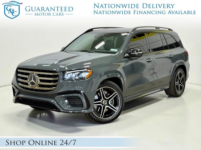Gray (MANUFAKTUR Signature Silicon Grey) 2026 Mercedes-Benz GLS SUV / Crossover All-Wheel Drive Automatic
