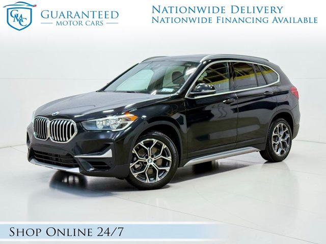 Black Sapphire Metallic 2021 BMW X1 sDrive28i FWD SUV / Crossover Front-Wheel Drive Automatic