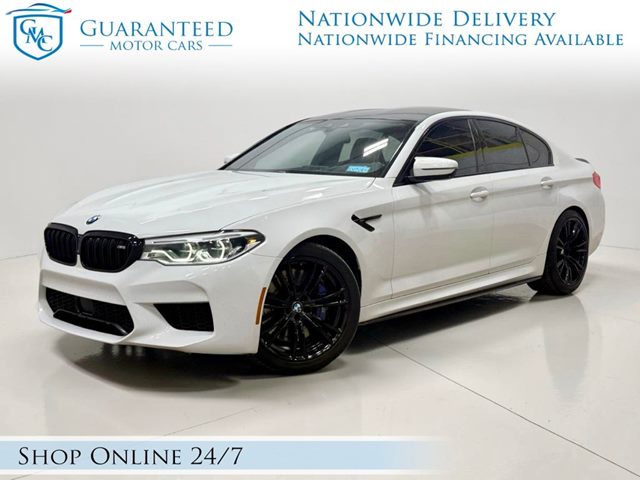 Alpine White 2019 BMW M5 Sedan Automatic