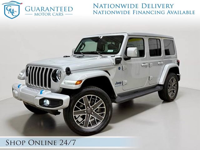 Silver Zynith Clearcoat 2023 Jeep Wrangler 4xe SUV / Crossover Four-Wheel Drive Automatic