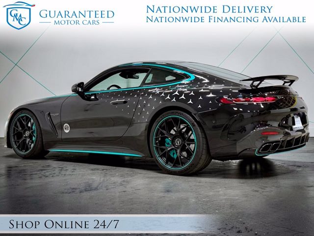Obsidian Black Metallic 2025 Mercedes-Benz AMG GT Coupe All-Wheel Drive Automatic