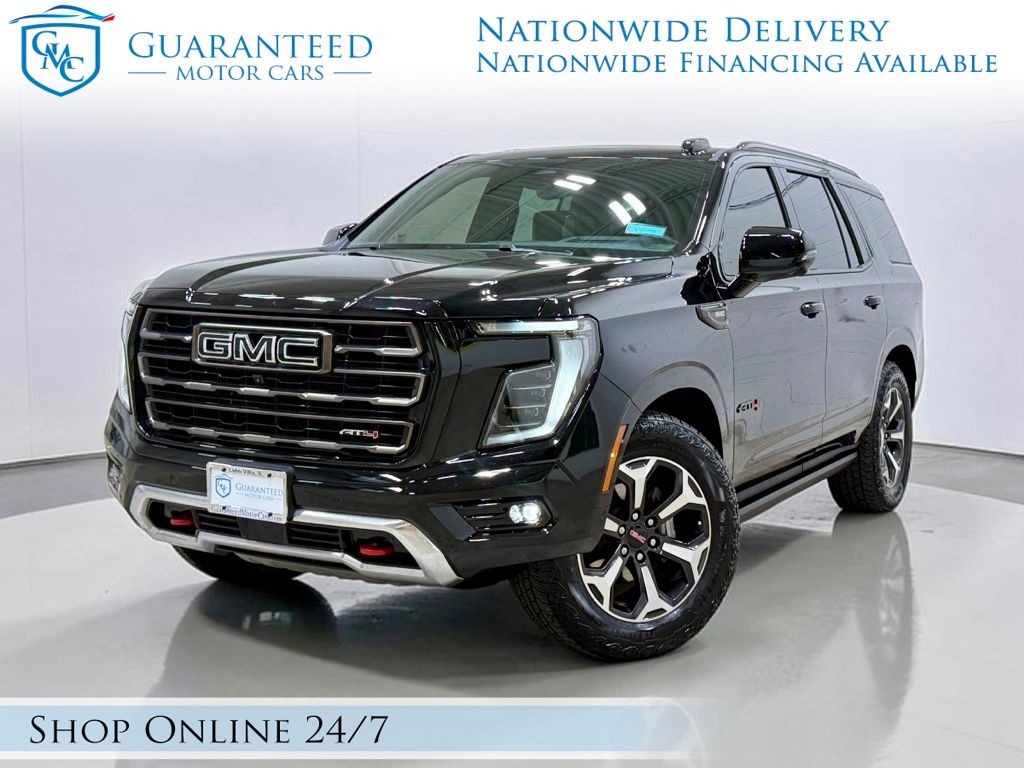 Onyx Black 2025 GMC Yukon SUV / Crossover Four-Wheel Drive Automatic