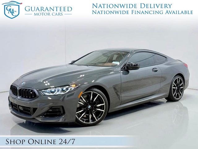Gray (Dravit Grey Metallic) 2026 BMW 8 Series Coupe All-Wheel Drive Automatic