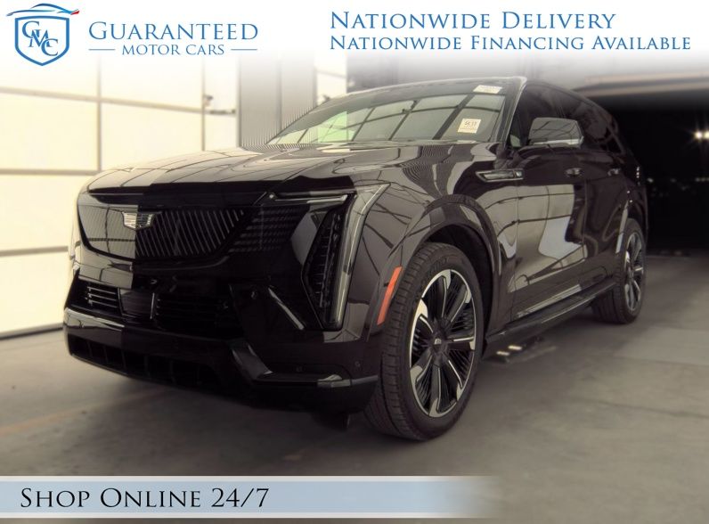 Black Cherry Tintcoat 2025 Cadillac Escalade IQ SUV / Crossover All-Wheel Drive Automatic