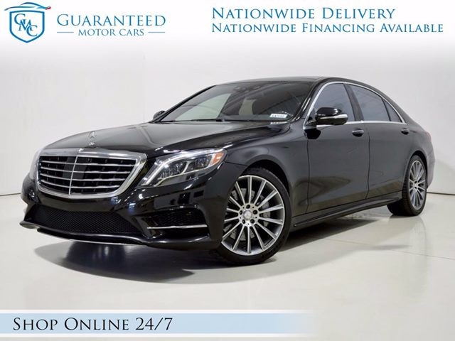 Black 2017 Mercedes-Benz S-Class Sedan All-Wheel Drive Automatic