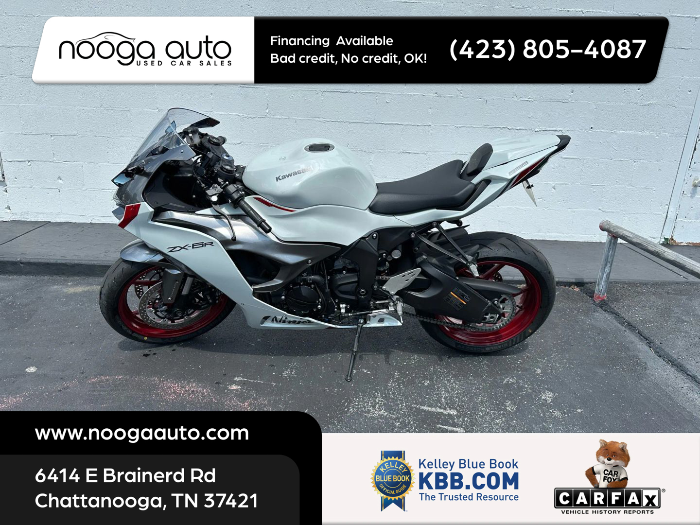 Used 2024 Kawasaki Ninja ZX-6R ABS in Chattanooga