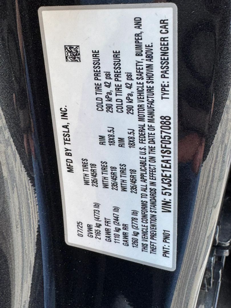 2025 Tesla Model 3 Long Range - Photo 55