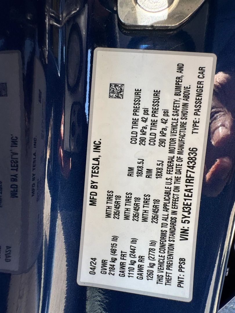 2024 Tesla Model 3 Base - Photo 39