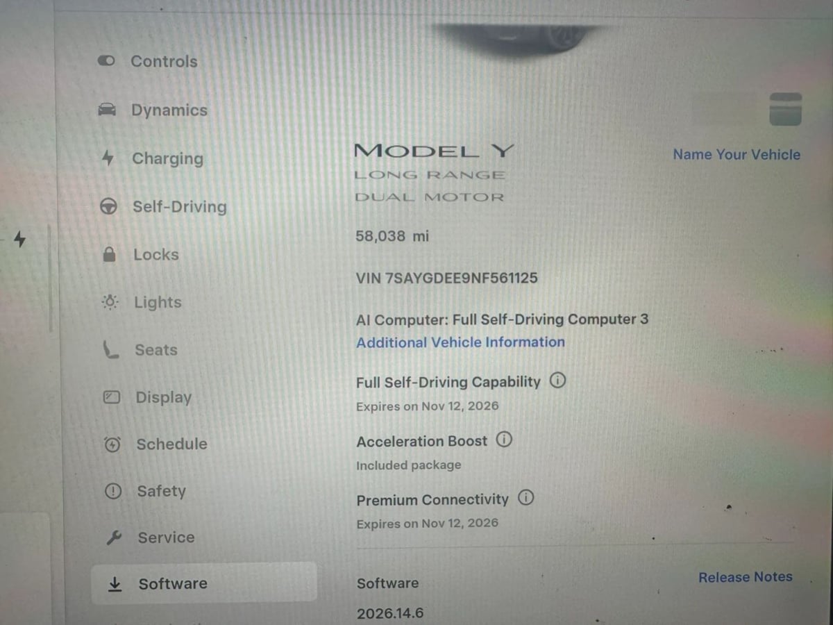 Photo 9 of this Tesla Model Y