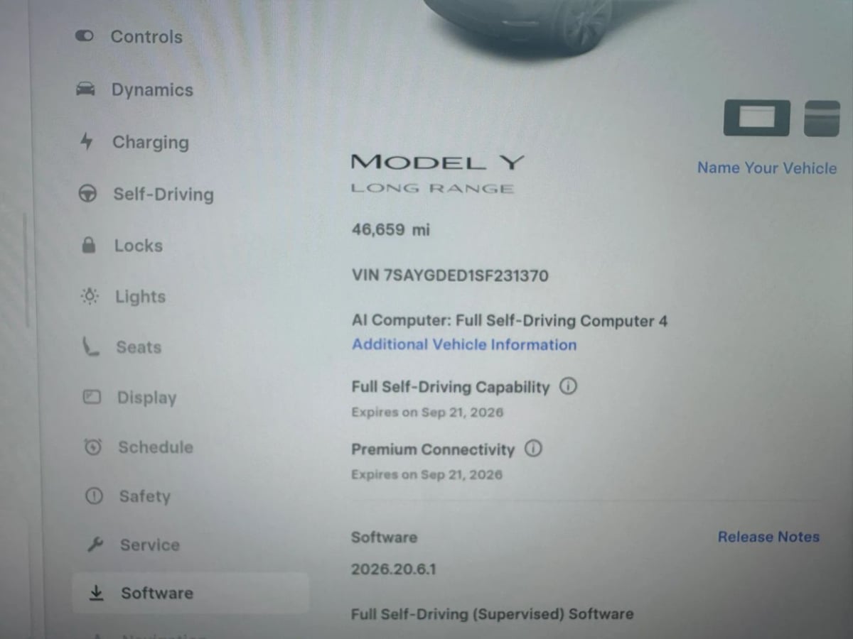Photo 4 of this Tesla Model Y