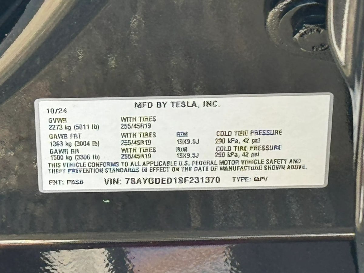 Photo 41 of this Tesla Model Y