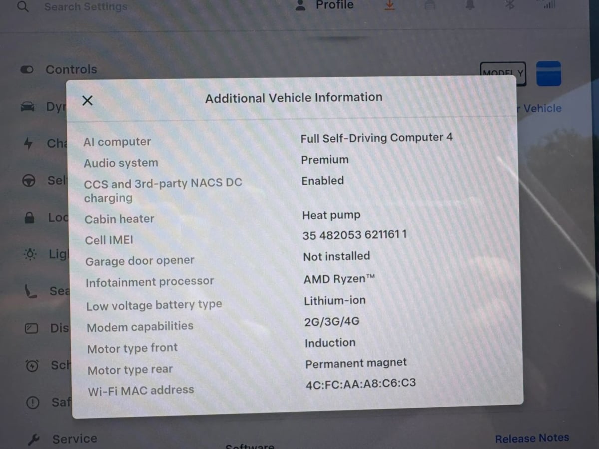Photo 36 of this Tesla Model Y