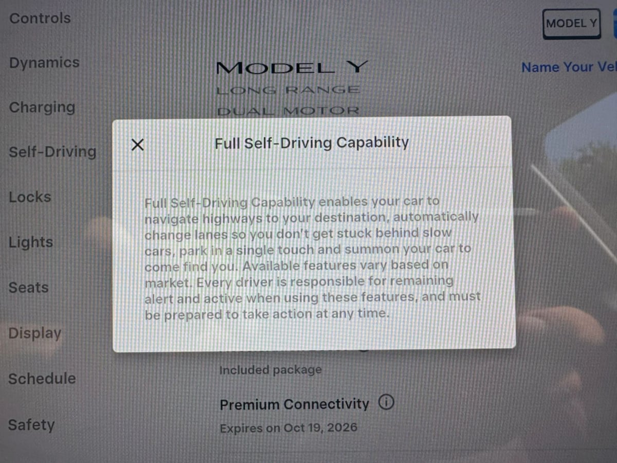 Photo 37 of this Tesla Model Y