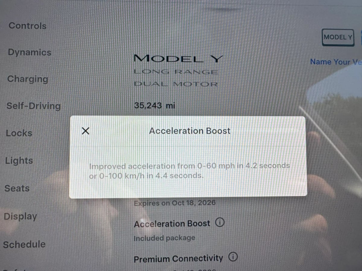 Photo 38 of this Tesla Model Y