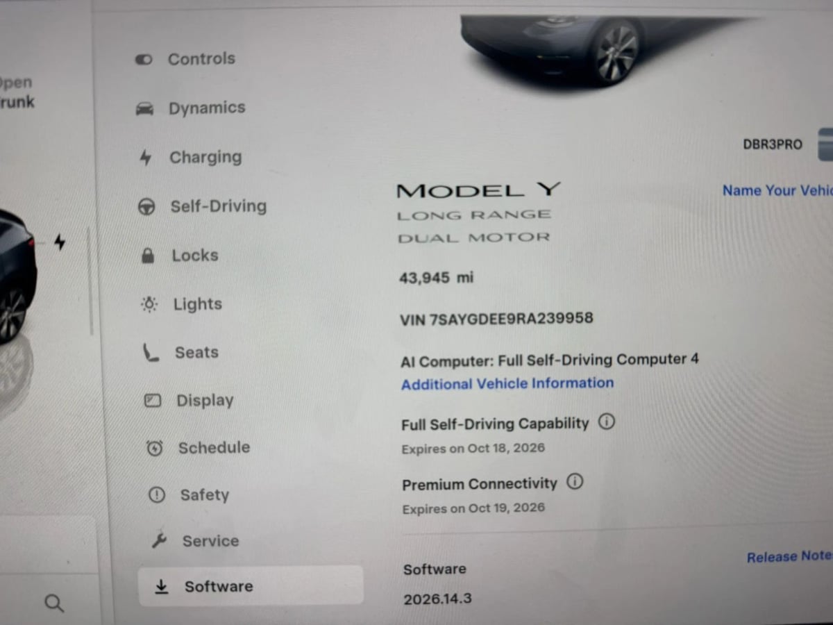 Photo 3 of this Tesla Model Y