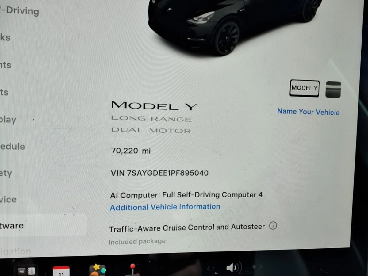 Photo 4 of this Tesla Model Y