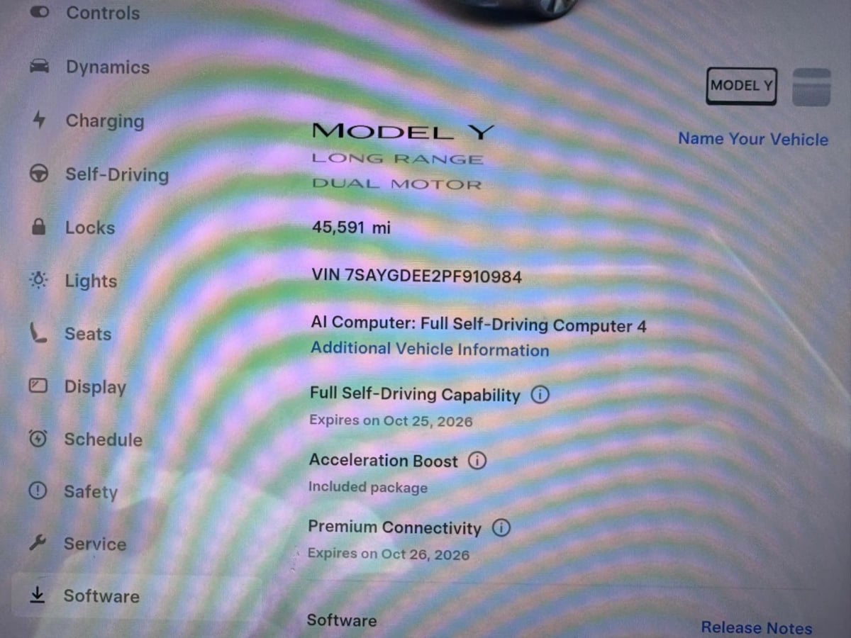 Photo 4 of this Tesla Model Y