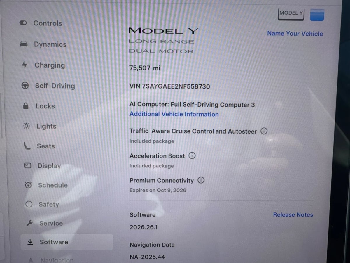 Photo 4 of this Tesla Model Y