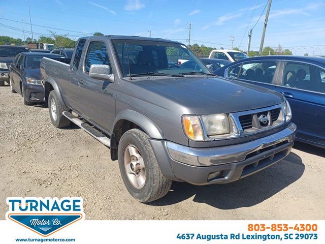 Gray 2000 Nissan Frontier 2 Dr XE V6 4WD Extended Cab SB Pickup Truck Four-Wheel Drive Automatic