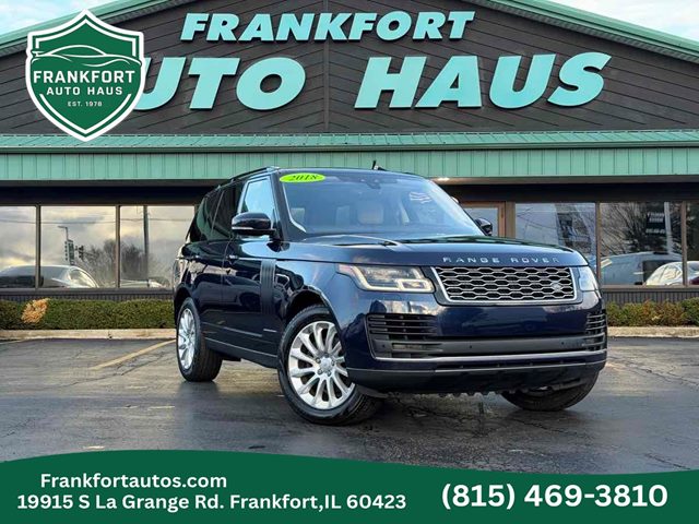 Byron Blue Metallic 2018 Land Rover Range Rover SUV / Crossover All-Wheel Drive Automatic