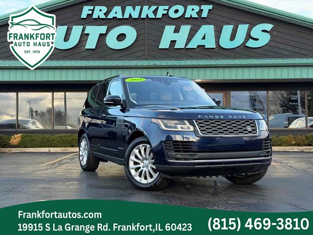 Byron Blue Metallic 2018 Land Rover Range Rover SUV / Crossover All-Wheel Drive Automatic