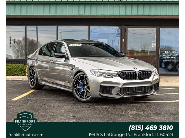Donington Gray Metallic 2020 BMW M5 Competition AWD Sedan All-Wheel Drive Automatic