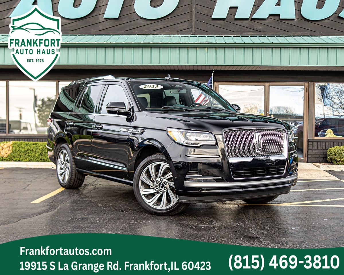 Infinite Black 2023 Lincoln Navigator SUV / Crossover Four-Wheel Drive Automatic